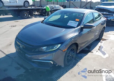 2019 Honda Civic Lx из США, поврежденный, VIN 2HGFC2F69KH589980